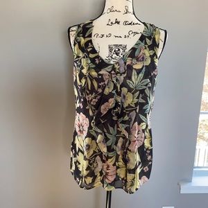 Cabi Osaka Nights Sleeveless Blouse Sz Small